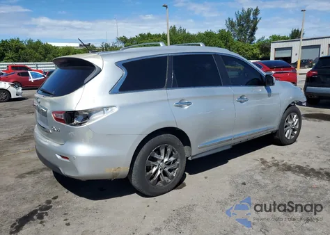 2014 Infiniti Qx60 from USA, damaged, VIN 5N1AL0MN1EC54392